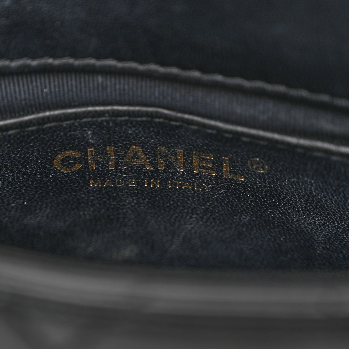 Lambskin Quilted Mini CC Funky Town Flap Black