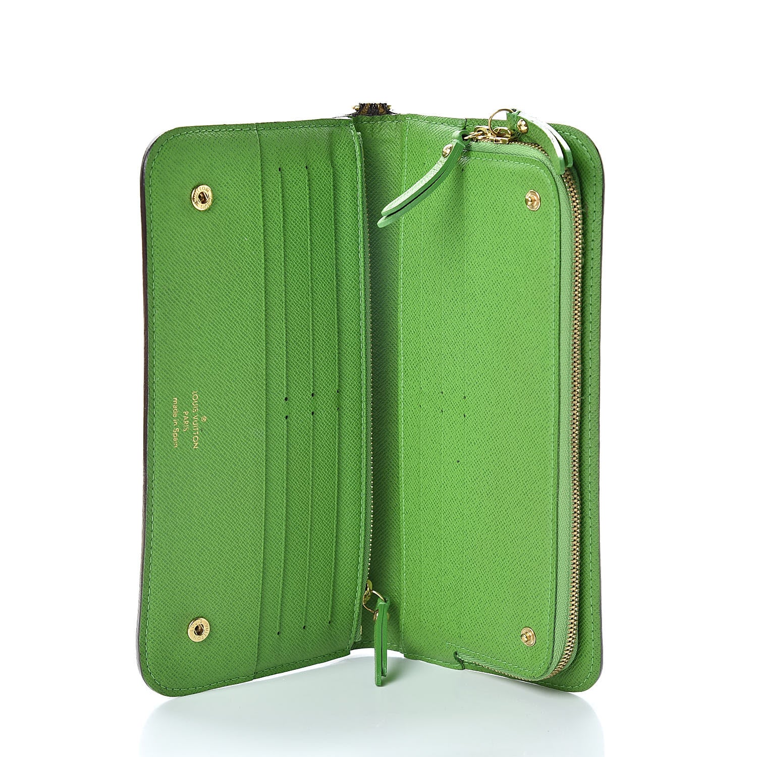 Louis Vuitton Monogram Insolite Wallet Green 5 of 11