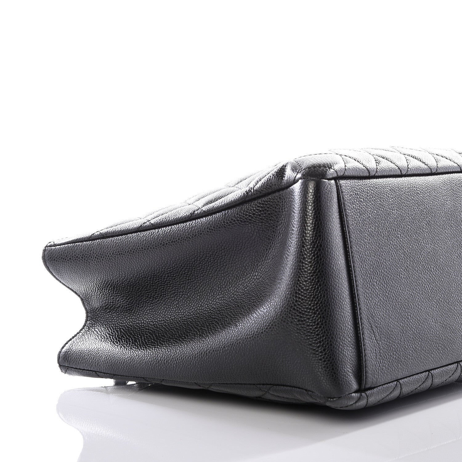 Chanel Caviar Quilted Grand Shopping Tote GST Black 8 of 10