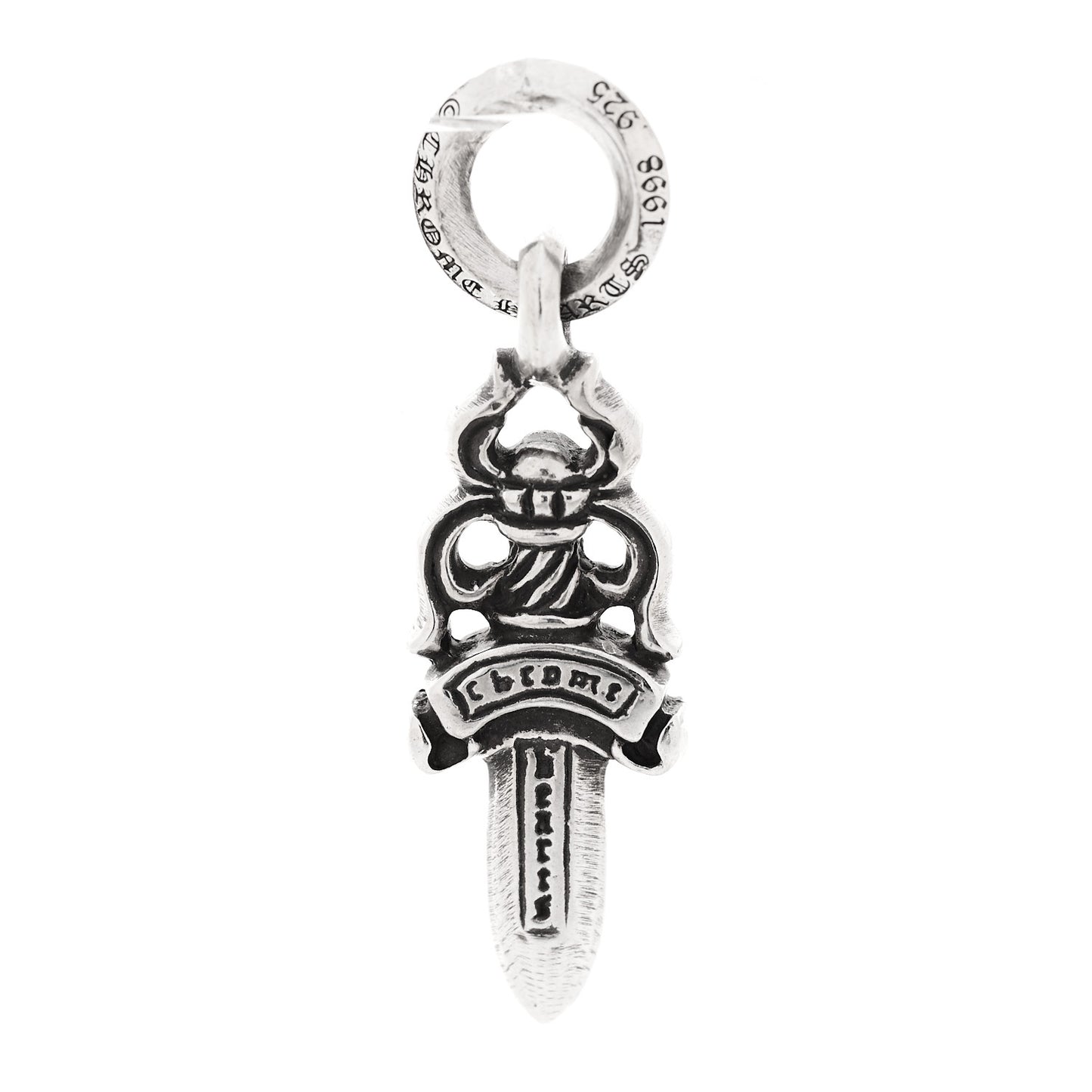 Sterling Silver Small Dagger Pendant