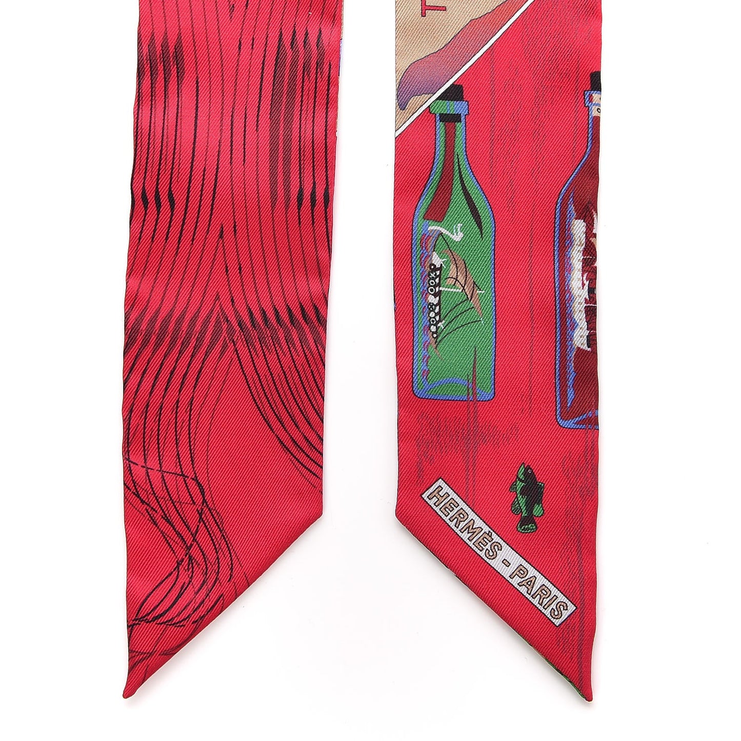 Silk Caleche Mors Et Bouteilles Twilly