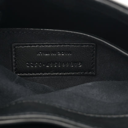 Saint Laurent Lambskin Quilted Le 57 Diamond Shoulder Bag Black 7 of 10