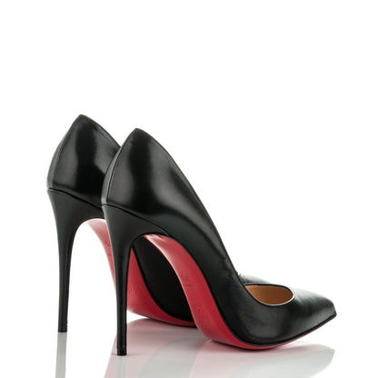 Christian Louboutin Kid Pigalle Follies 100 Pumps 37.5 Black 4 of 7