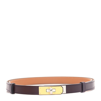 Hermes Hunter Calfskin Kelly 18 Duo Belt Rouge Sellier 1 of 4
