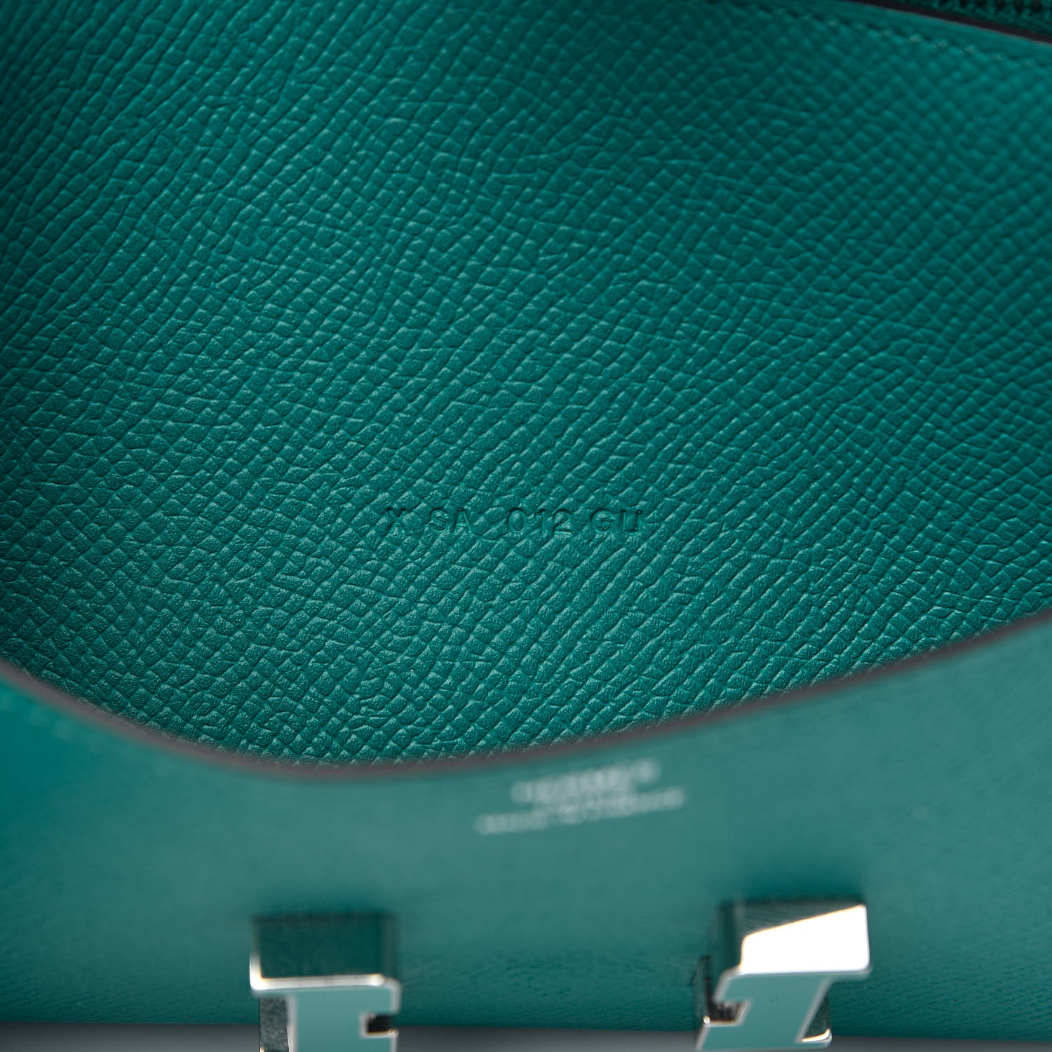 Hermes Epsom Constance Long Wallet Bleu Paon 7 of 7