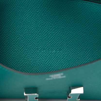 Hermes Epsom Constance Long Wallet Bleu Paon 7 of 7
