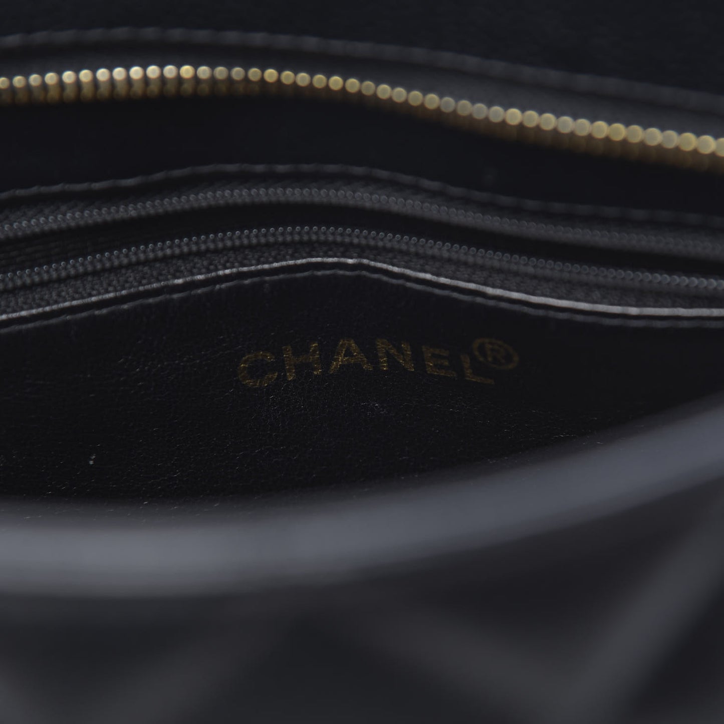 Caviar Quilted Medallion Tote Black