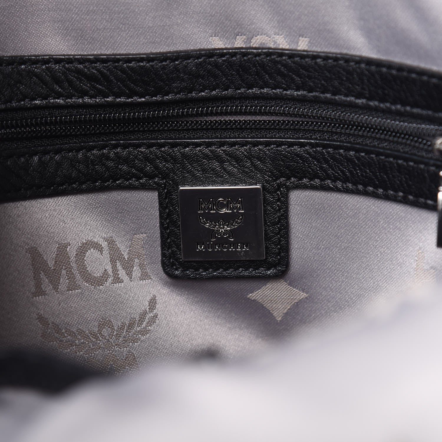 MCM Visetos Studded Small Stark M Backpack White 5 of 19