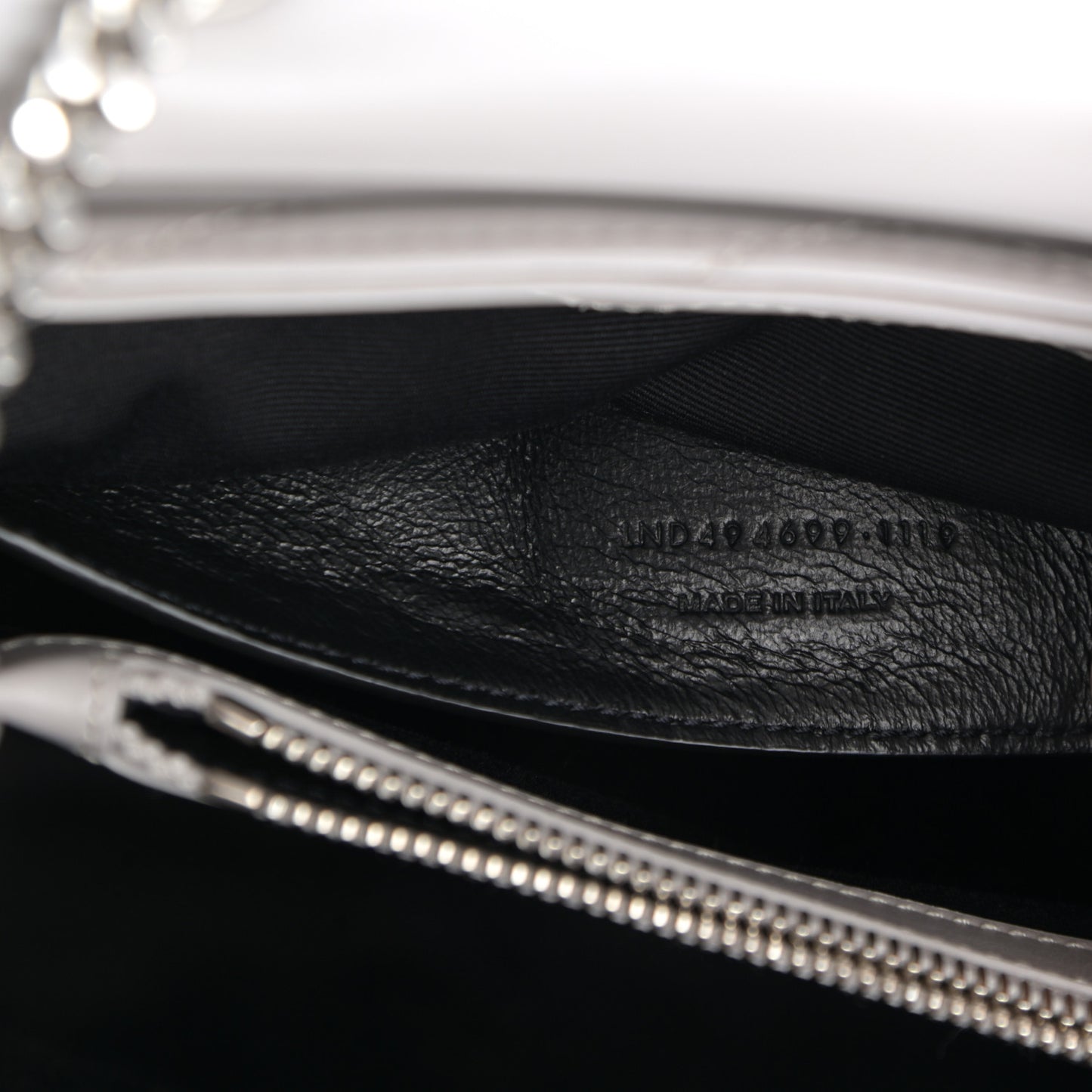 Calfskin Y Quilted Monogram Small Loulou Chain Satchel Granite