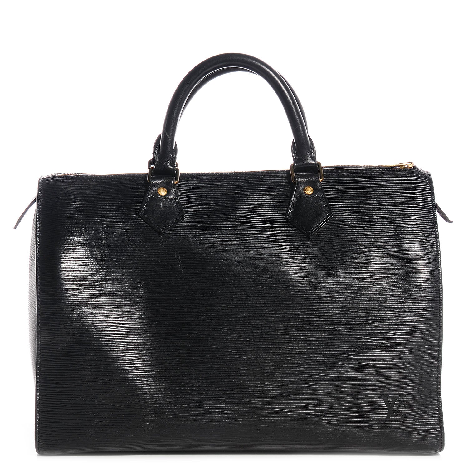 Louis Vuitton Epi Speedy 30 Black 1 of 8