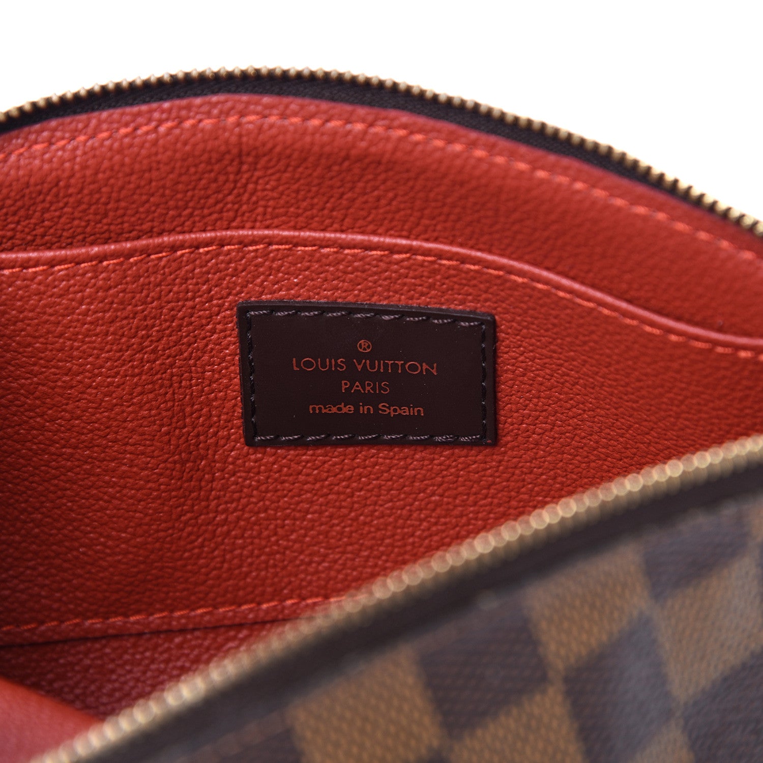 Louis Vuitton Damier Ebene Cosmetic Pouch 5 of 10