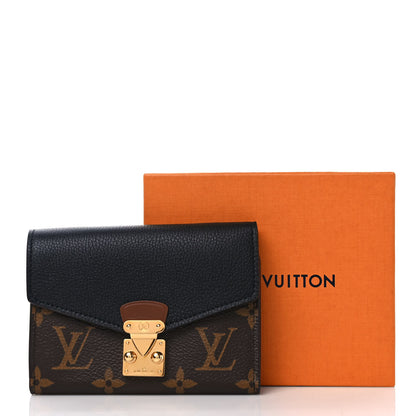 Louis Vuitton Monogram Pallas Compact Wallet NM Black 7 of 7