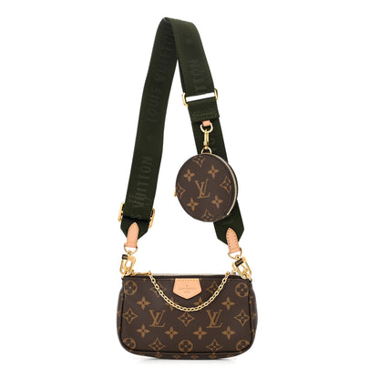 Louis Vuitton Monogram Multi Pochette Accessories Mini Pochette Kaki 1 of 9