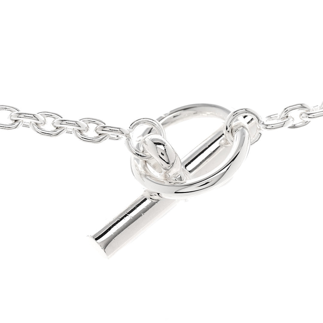 Hermes Sterling Silver Farandole Necklace 160 5 of 6