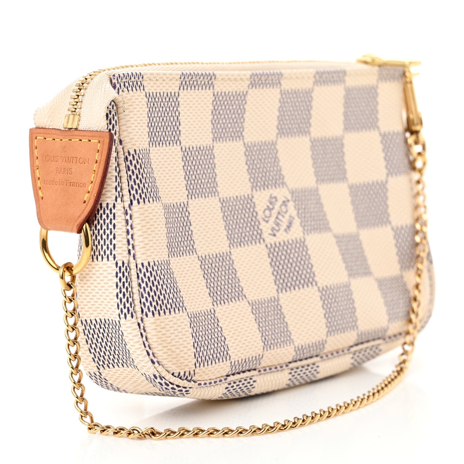 Louis Vuitton Damier Azur Mini Pochette Accessories 3 of 7