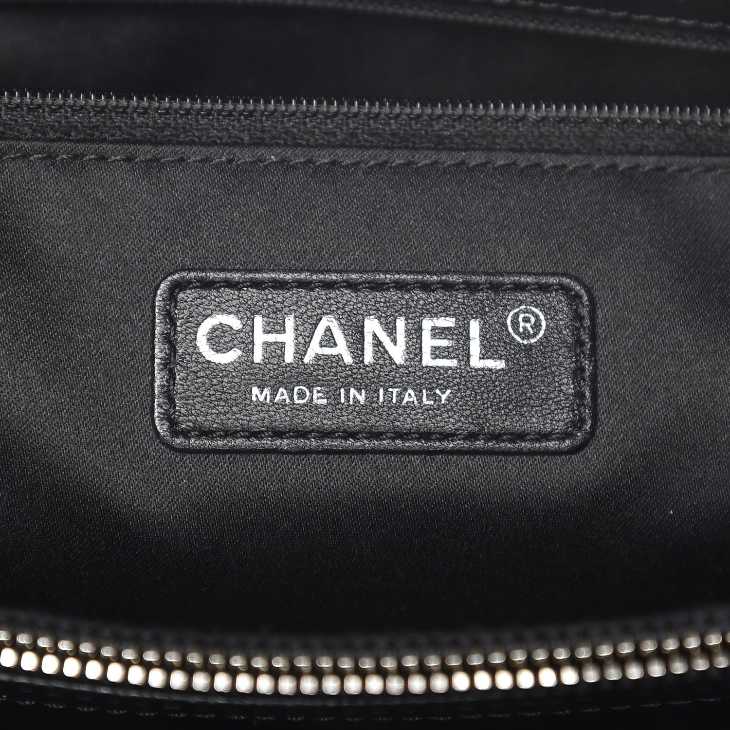 Chanel Caviar Quilted Grand Shopping Tote GST Black 6 of 9