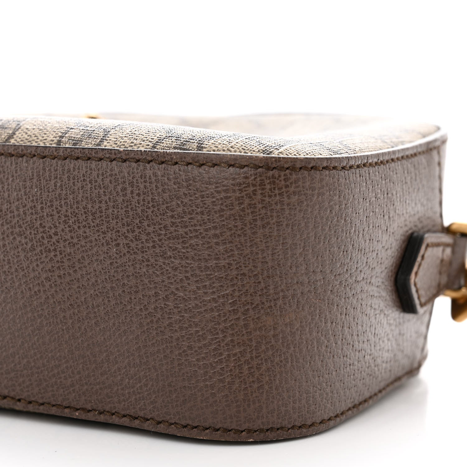 Gucci GG Supreme Monogram Web Neo Vintage Shoulder Bag Beige New Acero Crop 9 of 9
