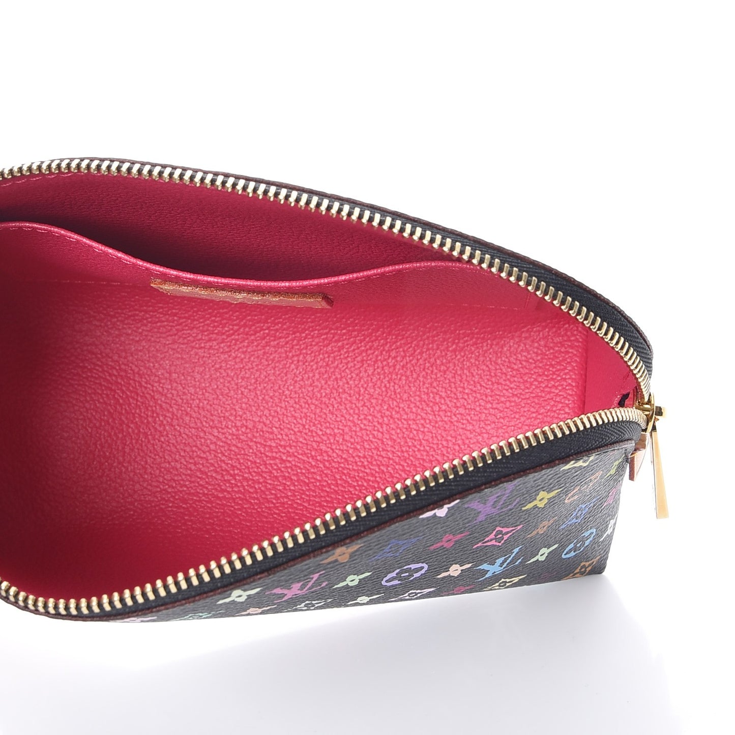 Monogram Multicolor Cosmetic Pouch Black Grenade