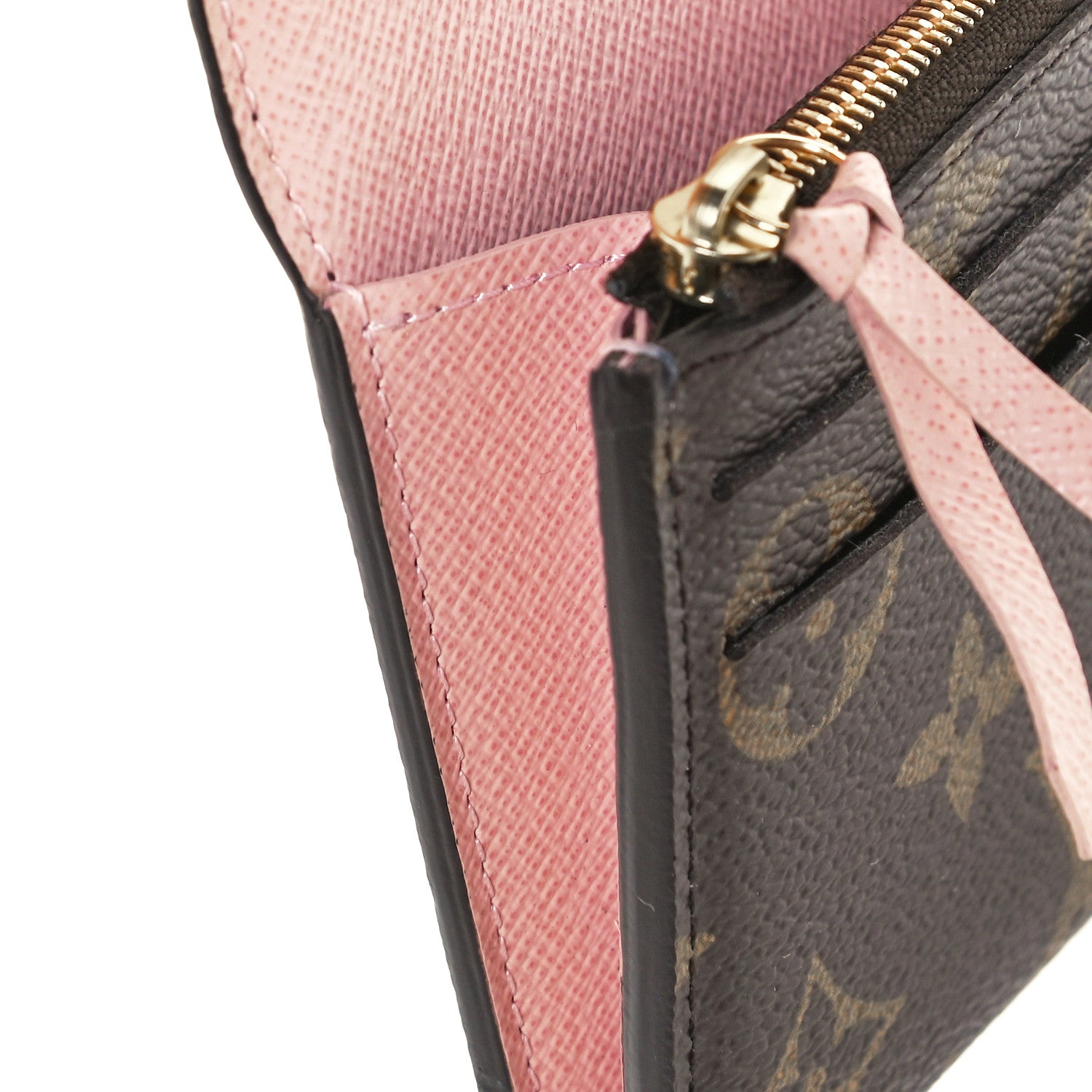 Louis Vuitton Monogram Emilie Wallet Rose Ballerine 12 of 12