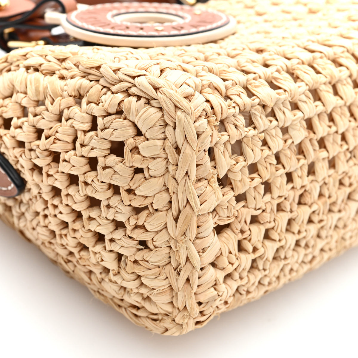Louis Vuitton Raffia Nano Speedy Natural Tan 8 of 9