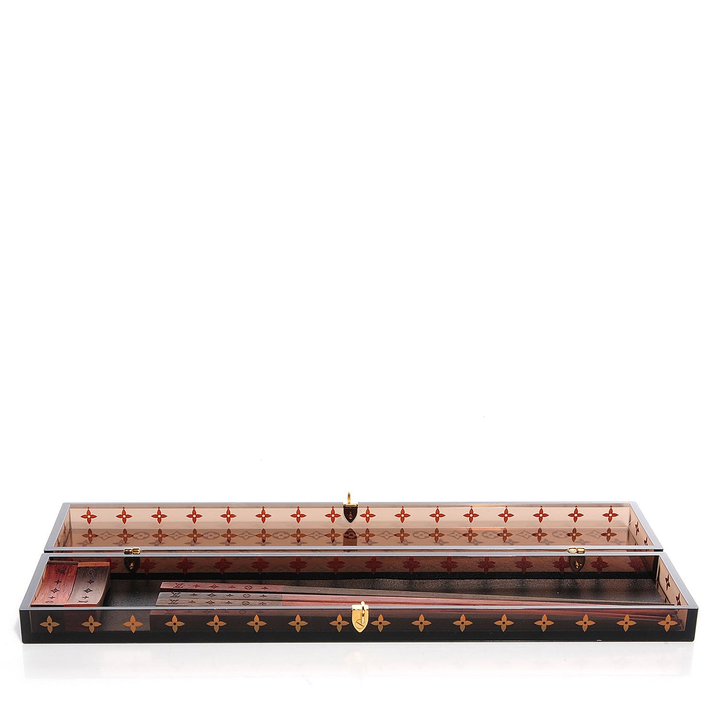 Rosewood Monogram Chopsticks With Case