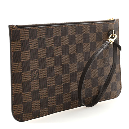 Louis Vuitton Damier Ebene Neverfull MM GM Pochette 3 of 6