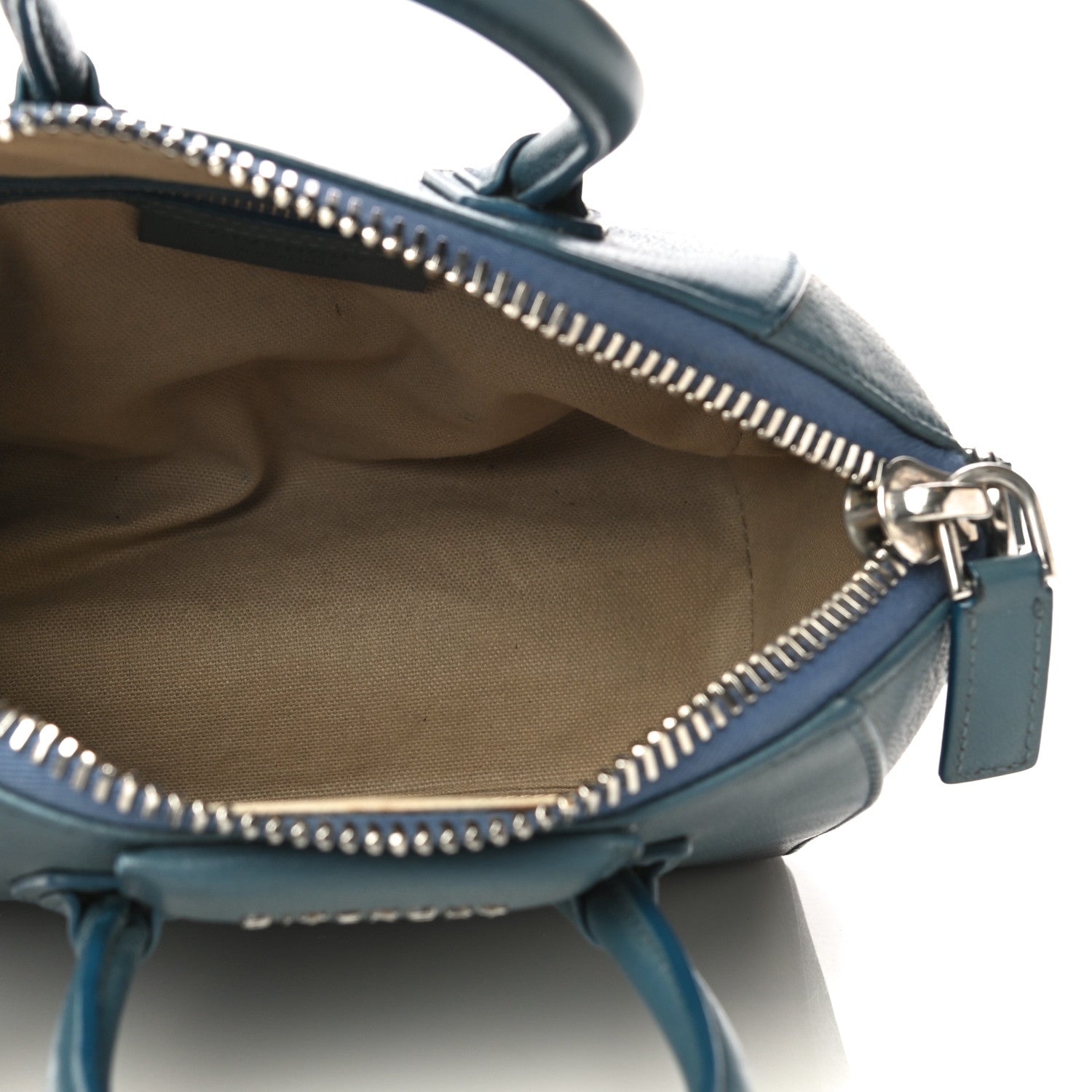 Givenchy Sugar Goatskin Mini Antigona Oil Blue 5 of 13
