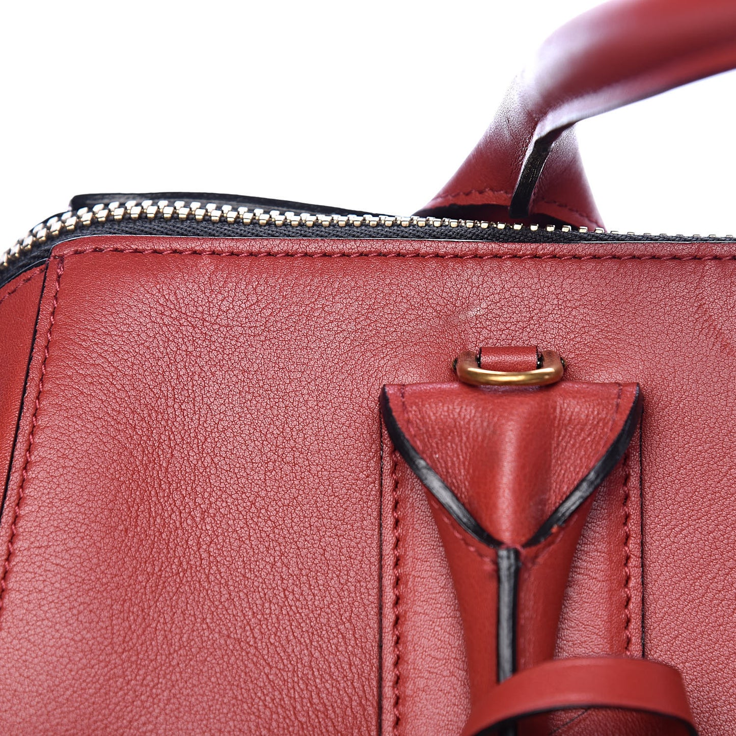 Textured Calfskin Medium Incognito Satchel Lobster