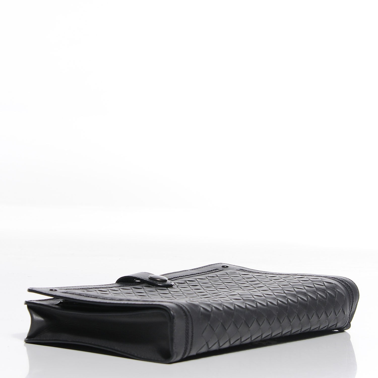 Bottega Veneta Light Calf Intrecciato Continental Wallet Ardoise 4 of 18
