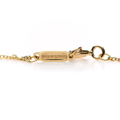 Tiffany 18K Yellow Gold Bear Hug Charm Necklace 5 of 7