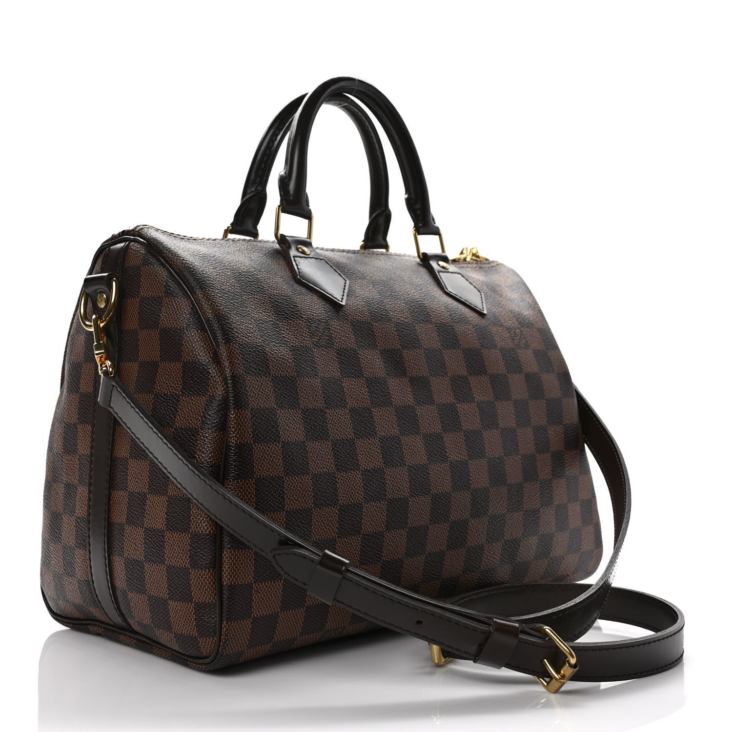 Louis Vuitton Damier Ebene Speedy Bandouliere 30 3 of 10