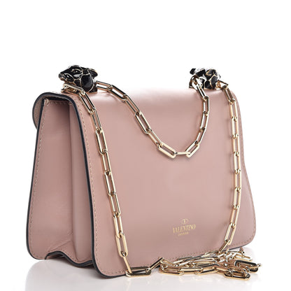 Valentino Garavani Calfskin Panther Shoulder Bag Poudre 4 of 8