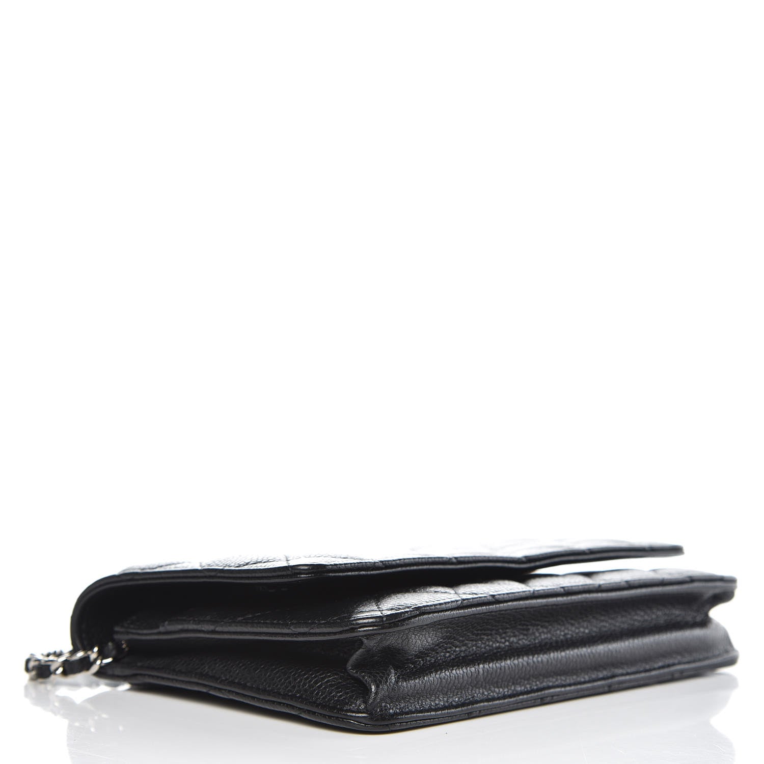 Chanel Caviar Quilted Wallet On Chain WOC Black 4 of 13