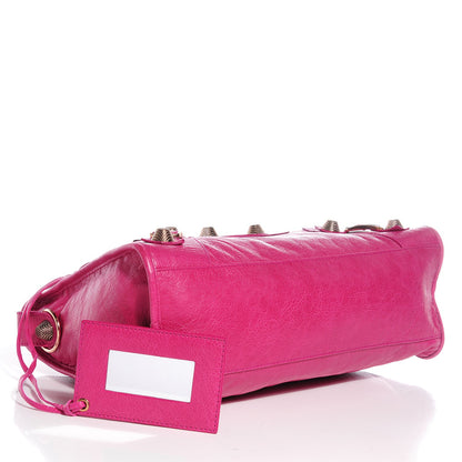 Balenciaga Agneau Giant 21 Rose Gold Hardware City Cyclamen Fucsia 5 of 17