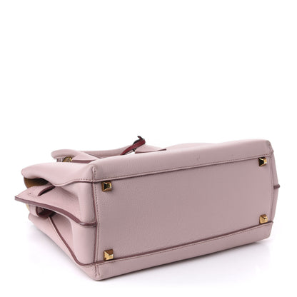MCM Grained Calfskin Medium Milla Tote Pale Mauve 5 of 12