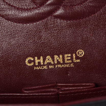 Chanel Lambskin Quilted Medium Double Flap Black 7 of 8