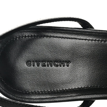 Givenchy Lambskin 4G Cube 45 Strap Sandals 37 Black 7 of 9