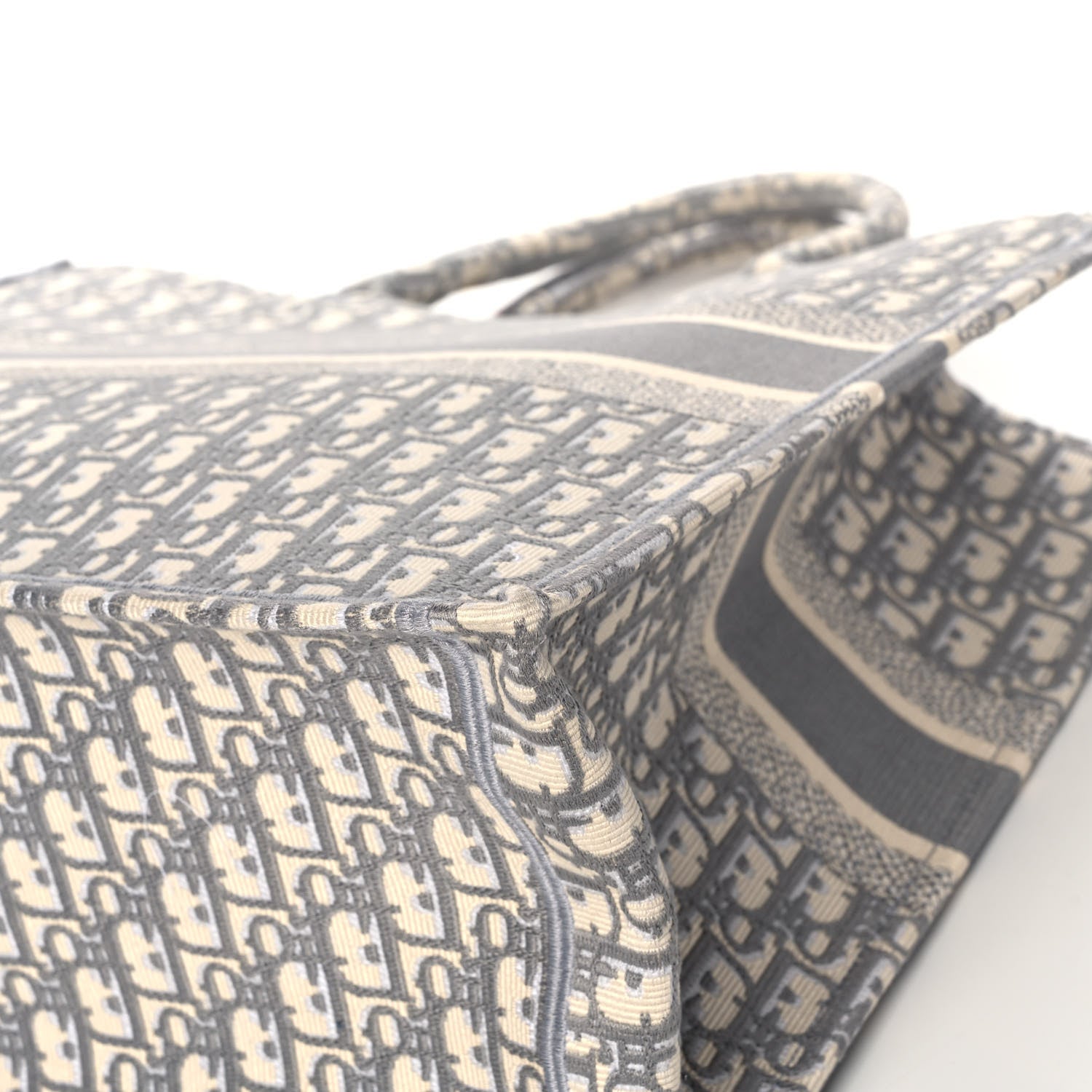 Christian Dior Oblique Large Book Tote Grey 12 of 14