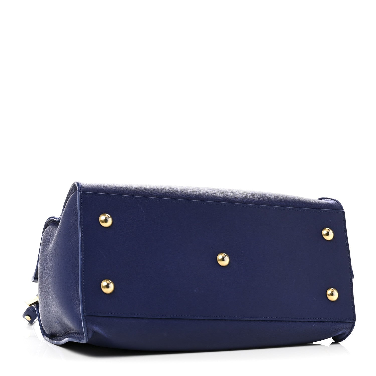 Saint Laurent Calfskin Small Classic Y Cabas Royal Blue 4 of 9