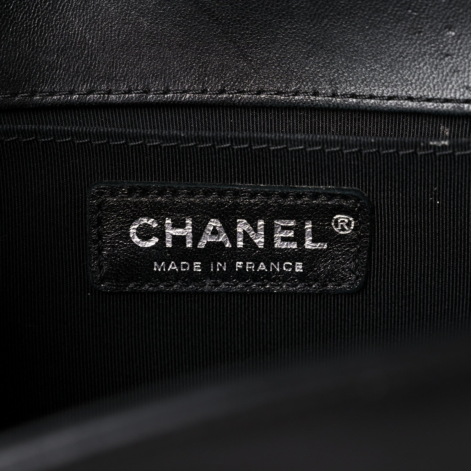 Chanel Lambskin Quilted Medium Boy Flap Black 6 of 18