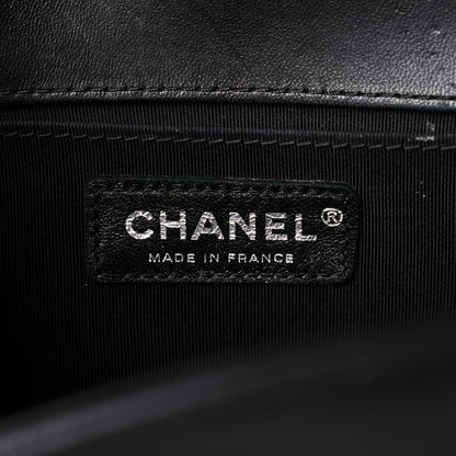 Chanel Lambskin Quilted Medium Boy Flap Black 6 of 18