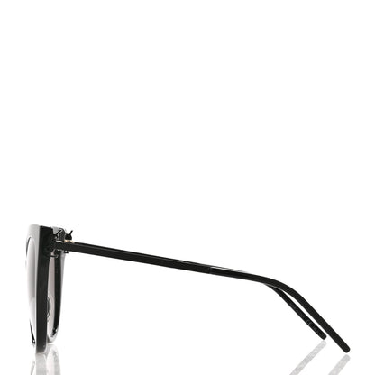 Saint Laurent Square Acetate Metal SLM48S Sunglasses Black 3 of 7