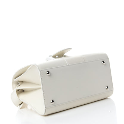 Delvaux Calfskin Mini Brillant Satchel Ivory 5 of 11