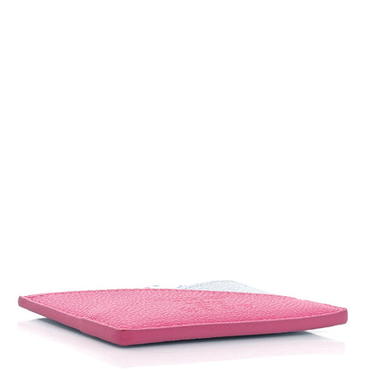 Louis Vuitton LV X TM Monogram Multicolor Criss-Cross Card Holder Kawaii Pink 4 of 6