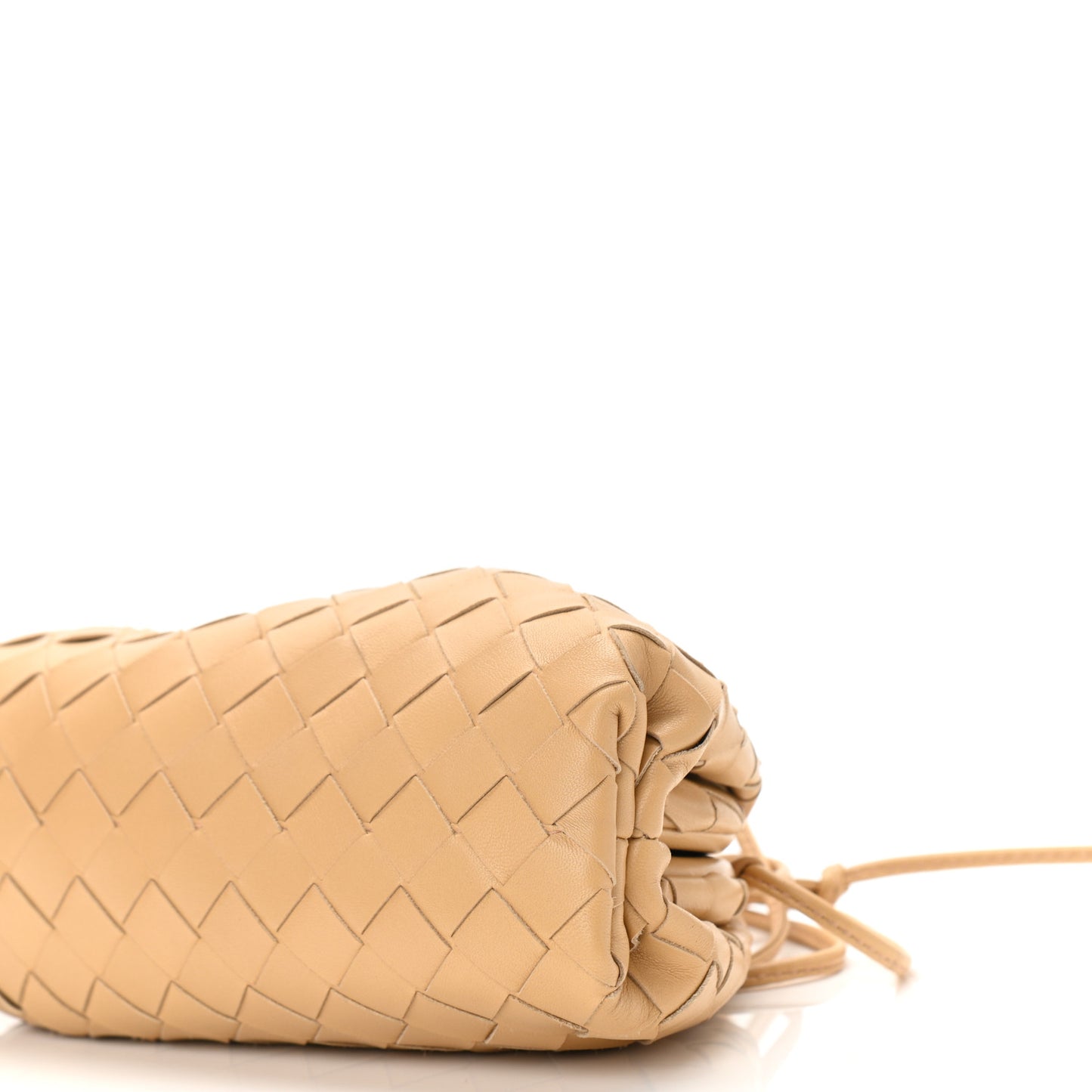 Nappa Intrecciato The Mini Pouch Almond