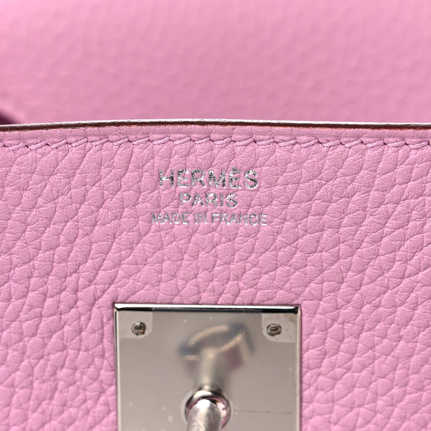 Taurillon Clemence Birkin 30 Mauve Sylvestre