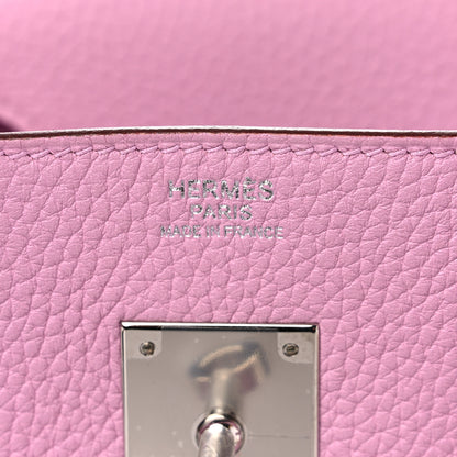 Hermes Taurillon Clemence Birkin 30 Mauve Sylvestre 6 of 12
