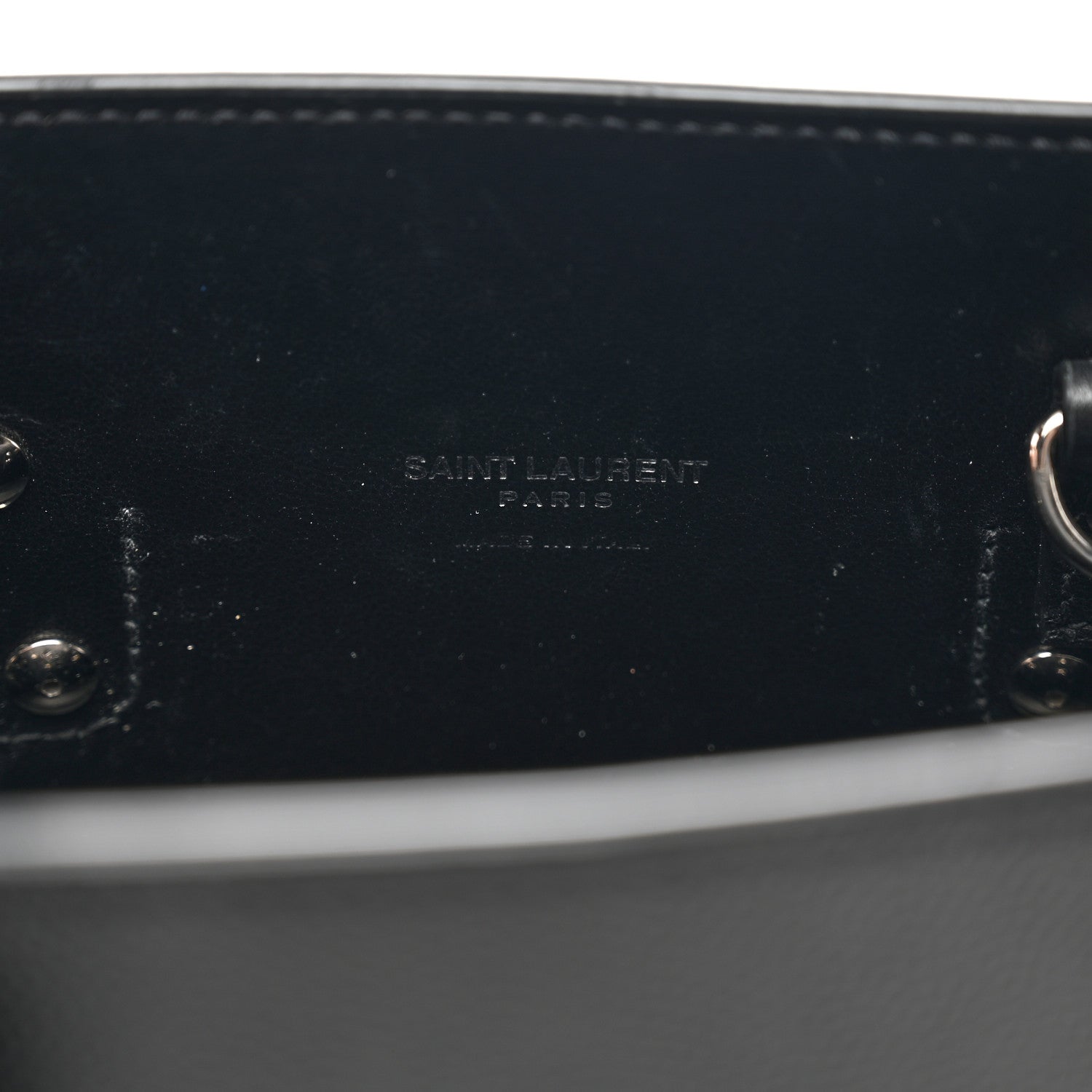 Saint Laurent Grain De Poudre Baby Sac De Jour Black 6 of 10