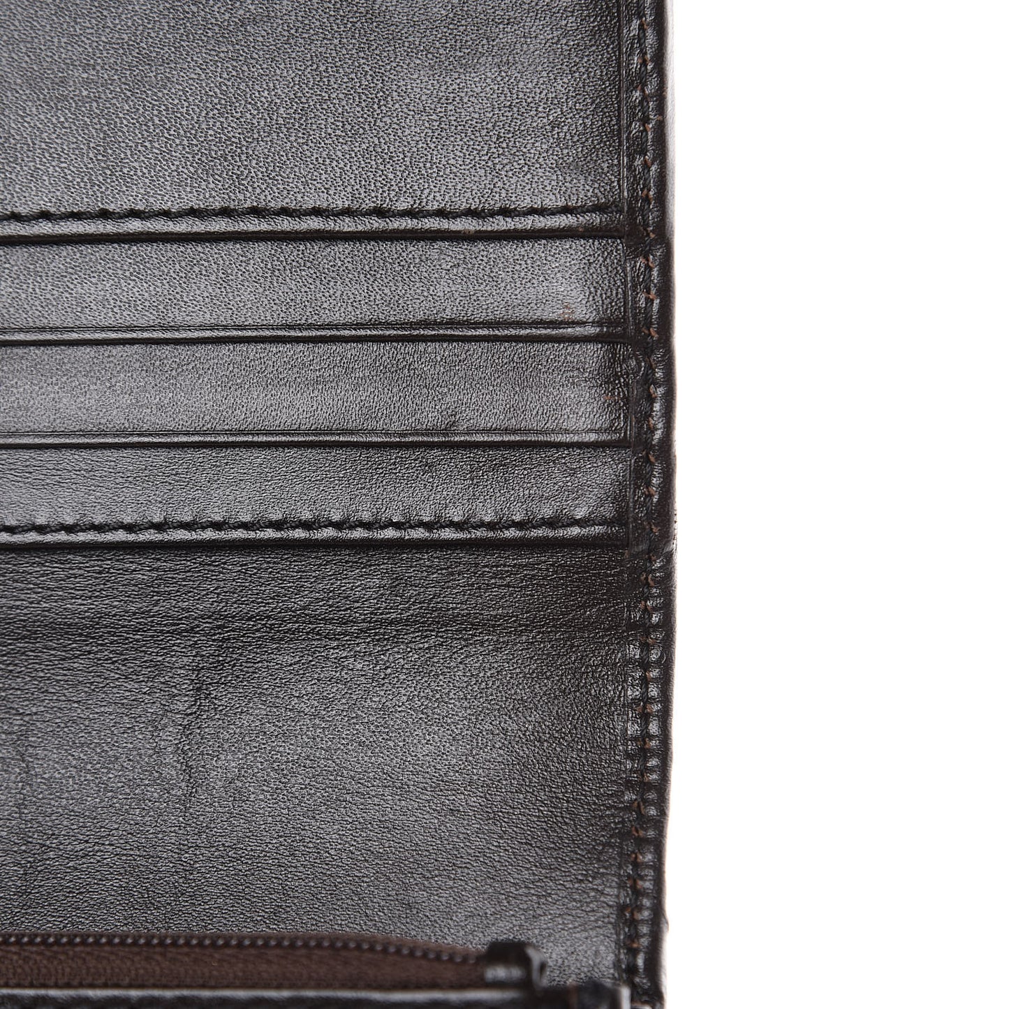 Haymarket Check Penrose Continental Wallet Chocolate