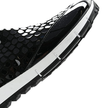 Jimmy Choo Patent Suede Montana Slip-On Sneakers 40 Black 11 of 14